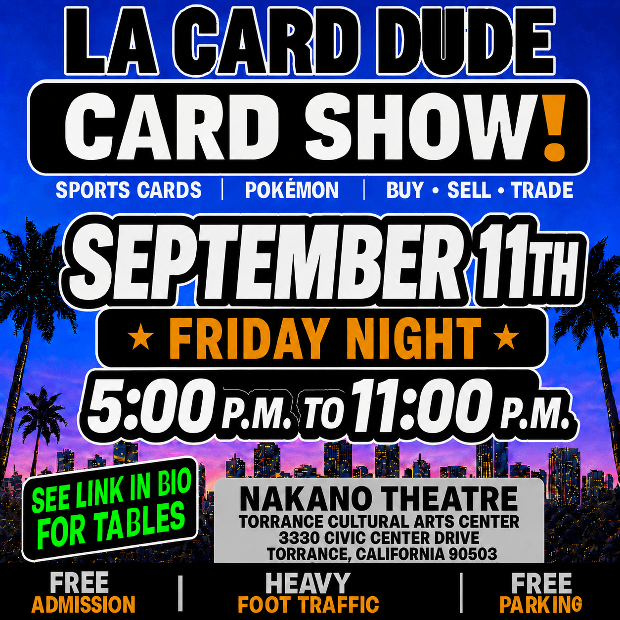 September 25th Friday flyer