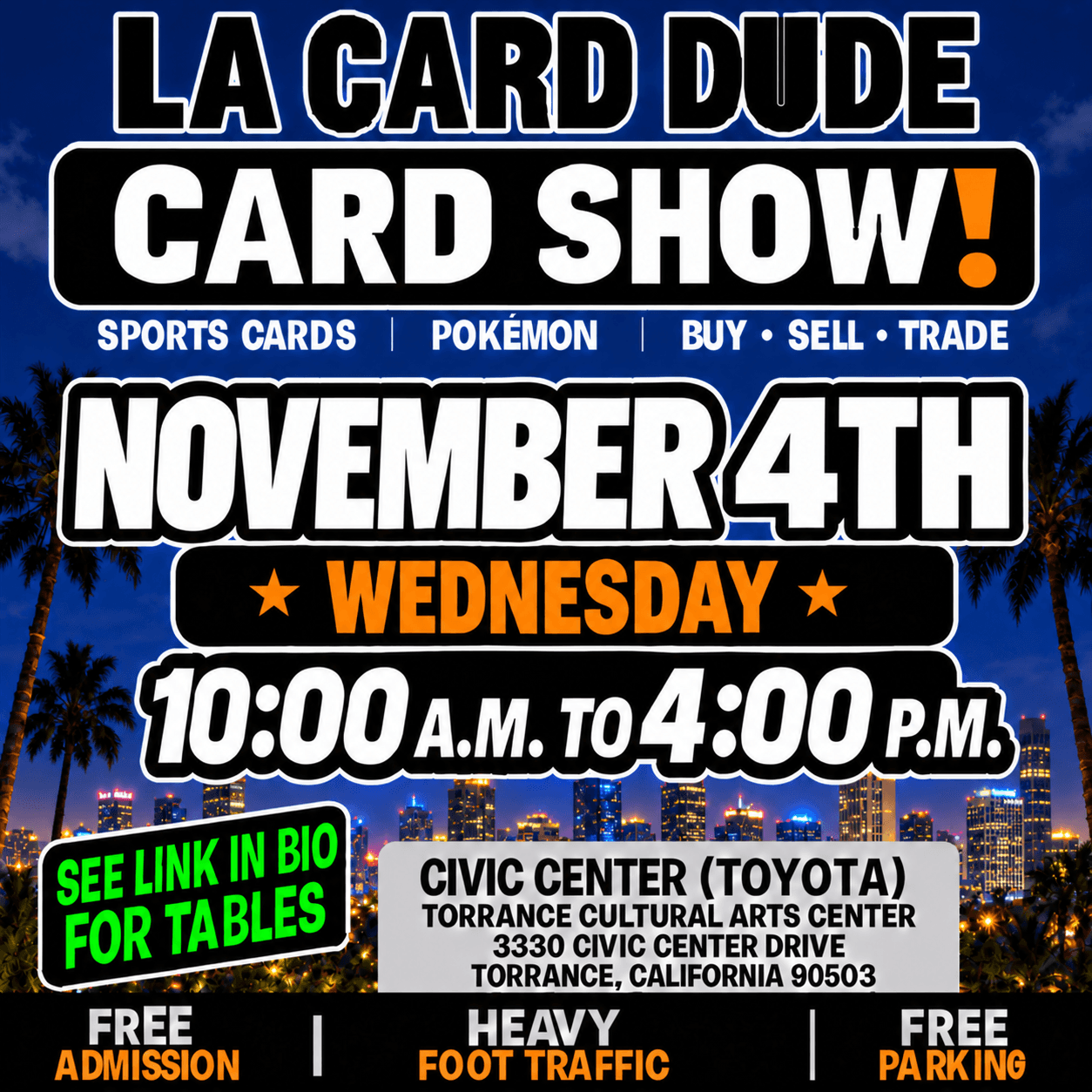 November 4th Wednesday flyer